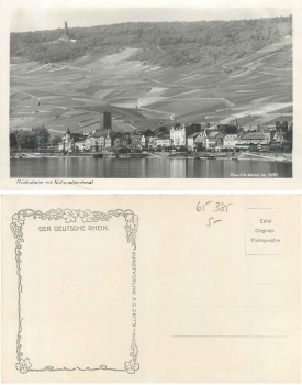 Rüdesheim Photo Zeitz 1090 *ca.1930