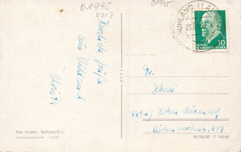 01945 Ruhland Geschwister Scholl Schule o 1965