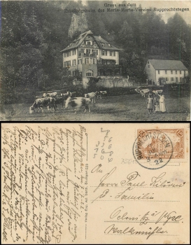 Rupprechtstegen Erholungsheim Maria-Marta-Verein o 7.7.1922
