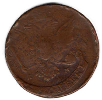 Russland 5 Kopeken 1765 EM Katharina II.