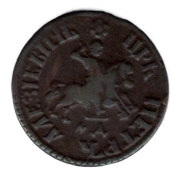 Russland Kopeke 1705 Peter I. der Große