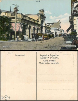Santa Fe Argentina Mercado Central *ca.1920