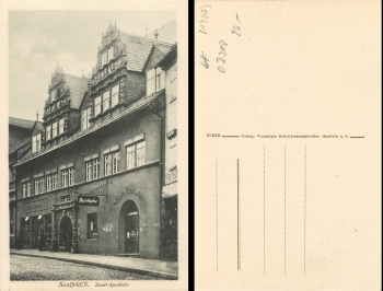 Saalfeld City Pharmacy * 1920