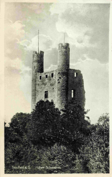 Saalfeld Thüringen hoher schwarm o 1931