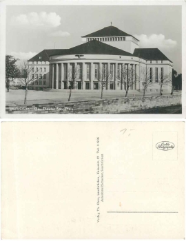 Saarbuecken Gau-Theater Saar Pfalz *ca. 1935
