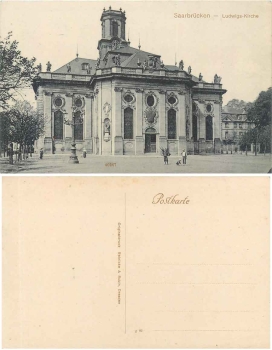 Saarbruecken Ludwigs Church * approx. 1920