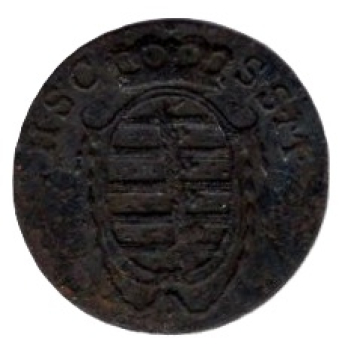 Sachsen Coburg Saalfeld 1 Pfennig 1823 Ernst