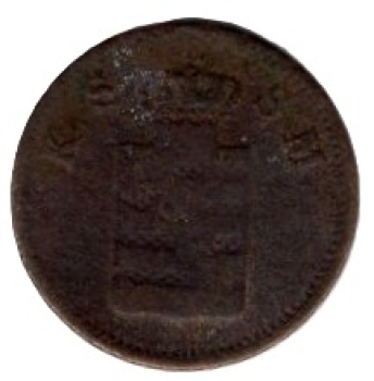 Sachsen Königreich 1 Pfennig 1842 Friedrich August II