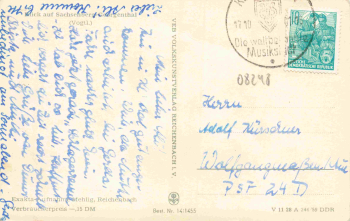 Sachsenberg-Georgenthal Klingenthal o 1961