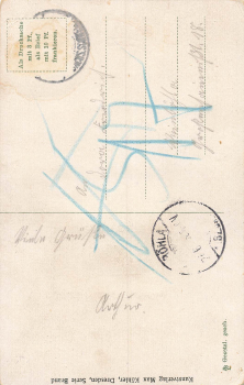 Sächsische Schweiz Briefträgerkarte mit Lporello o 1914