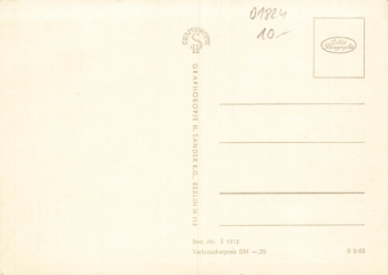 01824 Kleinhennersdorf Konsum Restaurant Saxon Switzerland * 1963