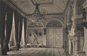 01809 Weesenstein Schloss  Speisesaal * um 1930