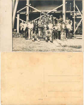 Sägewerk Arbeiter Gruppenfoto * ca. 1930