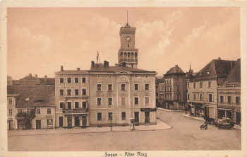 Sagan Alter Ring Schlesien Zagan * um 1910