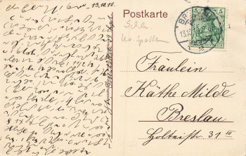 Sagan Nizzaplatz Kriegerdenkmal Schlesien Zagan o 1910