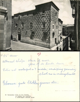 Salamanca Casa de la Conchas gebr. ca.1960