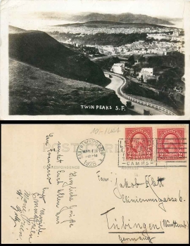 San Francisco Twin Peaks California o 13.5.1928
