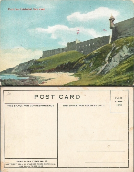 USA Puerto Rico San Juan Fort San Cristobal *ca.1930