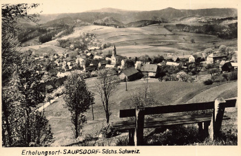 01855 Saupsdorf Sächsische Schweiz * um 1930