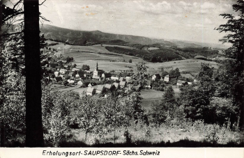 01855 Saupsdorf Sächsische Schweiz * 1960