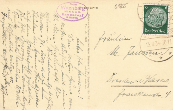 01855 Saupsdorf Saxon Switzerland Rasthaus Wachberg o 1934 Hahn-Foto8706