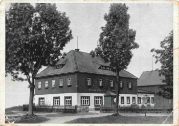 Sayda Erzgebirge Schullandheim Kreuztanne o um 1940