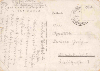 Sayda Erzgebirge Schullandheim Kreuztanne o um 1940