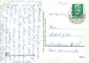 Sayda Mortelgrund Jugendherberge Ilja Ehrenburg o 1963
