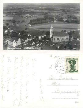 Schardenberg Fliegeraufnahme, o 4.10.1957
