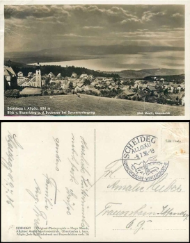 88175 Scheidegg im Allgau vom Blasenberg  o 9.7.1936