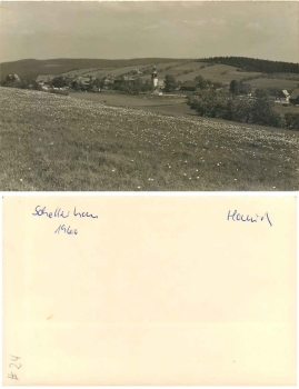 01773 Schellerhau Ore Mountains Print template * 1960