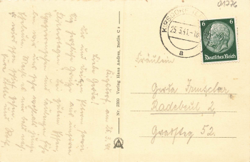 01773 Schellerhau Erzgebirge im Winter  o 1941