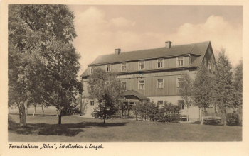 01773 Schellerhau Erzgebirge Fremdenheim "Rehn" * 1956