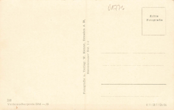 01773 Schellerhau Erzgebirge Fremdenheim "Rehn" * 1956