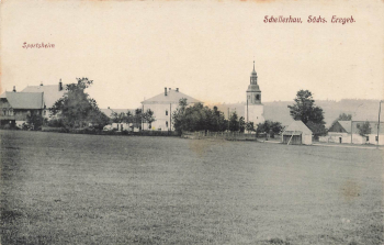 01773 Schellerhau Erzgebirge Sportsheim * um 1910