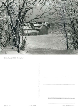 01776 Schellerhau HO Restaurant "Gebirgshof"  *1973 Hanich2258