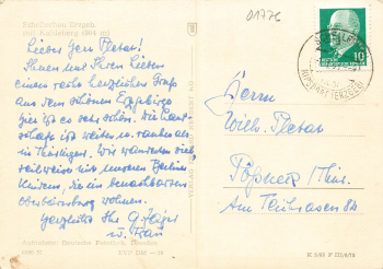 01773 Schellerhau Erzgebirge Altenberg o 1963