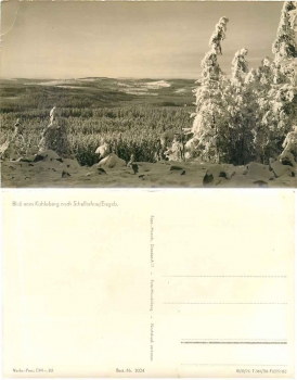 01773 Schellerhau Erzgebirge vom Kahleberg  *1956 Hanich1024