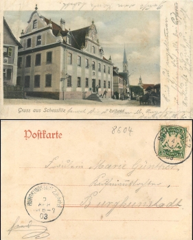 Schesslitz Rathaus o 05.04.1903