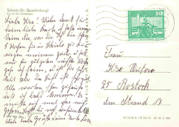 Schielo Harzgerode Klink für Diabetes o 1976
