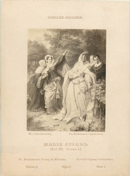 Schiller Galerie Maria Stuart (Act III, Scene 4) size 6 sheet 1