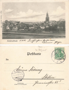 Schivelbein Pommern Swidwin o 1902