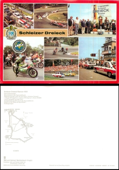 Schleizer Dreieck race big card A5 * 1981