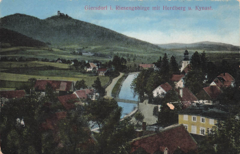 Giersdorf Riesengebirge Schlesien Podgórzyn * um 1910