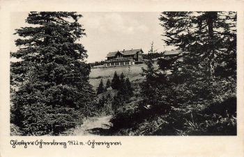 Glatzer Schneeberg Schlesien Masyw Śnieżnika o 1942
