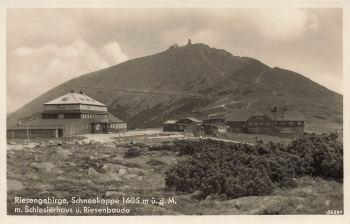 Schlesierhaus Riesenbaude Riesengebirge Schlesien * 1936