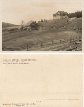Schlesische Beskiden Berghotel am Weissen Kreuz  * um 1930