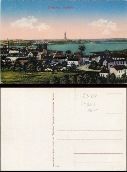 Schleswig Totalansicht * ca.1920