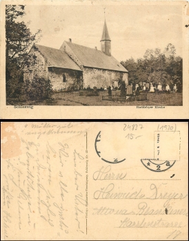 Schleswig Haddebyer Kirche o ca.1920