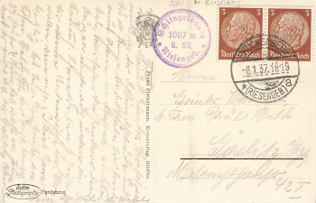 Schlingelbaude Riesengebirge Schlesien o 1937